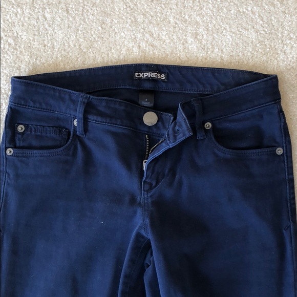 Navy skinny pants - Picture 2 of 4
